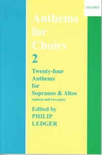 Anthems For Choirs Book 2 Sheet Music Songbook
