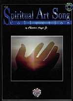Spiritual Art Song Collection Book & Cd Sheet Music Songbook