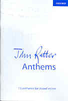Rutter Anthems Mixed Voices Sheet Music Songbook
