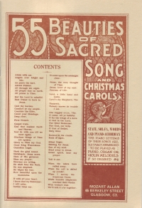55 Beauties Of Sacred Songs Sheet Music Songbook