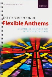 Oxford Book Of Flexible Anthems Bullard Spiral Sheet Music Songbook