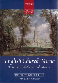 English Church Music Vol 1 Anthems & Motets Satb Sheet Music Songbook