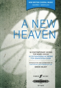 A New Heaven 16 Contemporary Choral Works Sheet Music Songbook