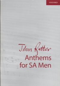 Rutter Anthems For Sa Men Sheet Music Songbook
