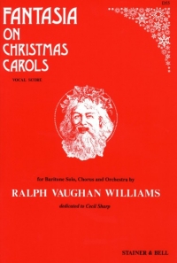 Fantasia On Xmas Carols Vaughan Williams Satb Scor Sheet Music Songbook