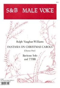 Fantasia On Xmas Carols Vaughan Williams Ttbb Part Sheet Music Songbook