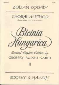 Kodaly Choral Method Bicinia Hungarica Book 2 Sheet Music Songbook