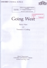 Going West Hart/cooling Unison & 2 Part Sheet Music Songbook