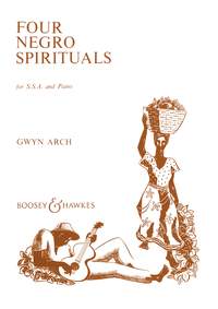 4 Negro Spirituals Arch Ssa Sheet Music Songbook