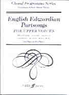 English Edwardian Partsongs Upper Voices Sa/ssa Sheet Music Songbook