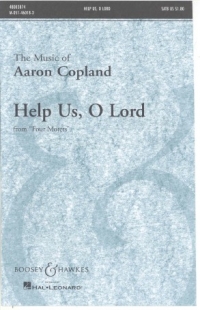 Help Us O Lord (four Motets) Copland Satb Sheet Music Songbook