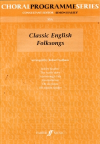 Classic English Folksongs  Ssa Sheet Music Songbook