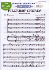Pilgrims Chorus (tannhauser) Wagner Ttbb Sheet Music Songbook