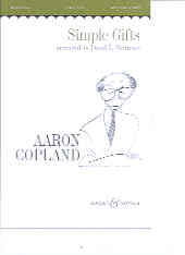 Simple Gifts Copland Satb Sheet Music Songbook