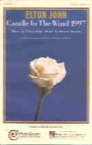 Candle In The Wind (goodbye Englands Rose) 2pt Sheet Music Songbook