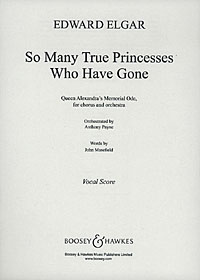 So Many True Princesses Who Have Gone Elgar Satb Sheet Music Songbook