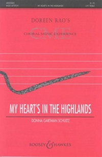 My Hearts In The Highlands Schultz Saa Sheet Music Songbook