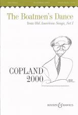 Boatmens Dance Copland Unison Choir & Piano Sheet Music Songbook