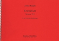 Kodaly Choir Method Vol 7 55 Two Part Exercises Sheet Music Songbook