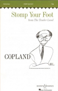 Stomp Your Foot Copland Ttbb Sheet Music Songbook