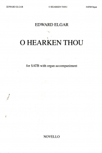 O Hearken Thou Op64 Elgar Satb Sheet Music Songbook