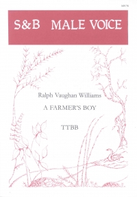 Farmers Boy Vaughan Williams Ttbb Sheet Music Songbook