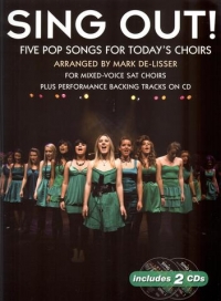 Sing Out 5 Pop Songs For Todays Choirs Bk 1 + Cd Sheet Music Songbook