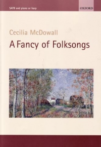 Mcdowall A Fancy Of Folksongs Satb/piano Or Harp Sheet Music Songbook
