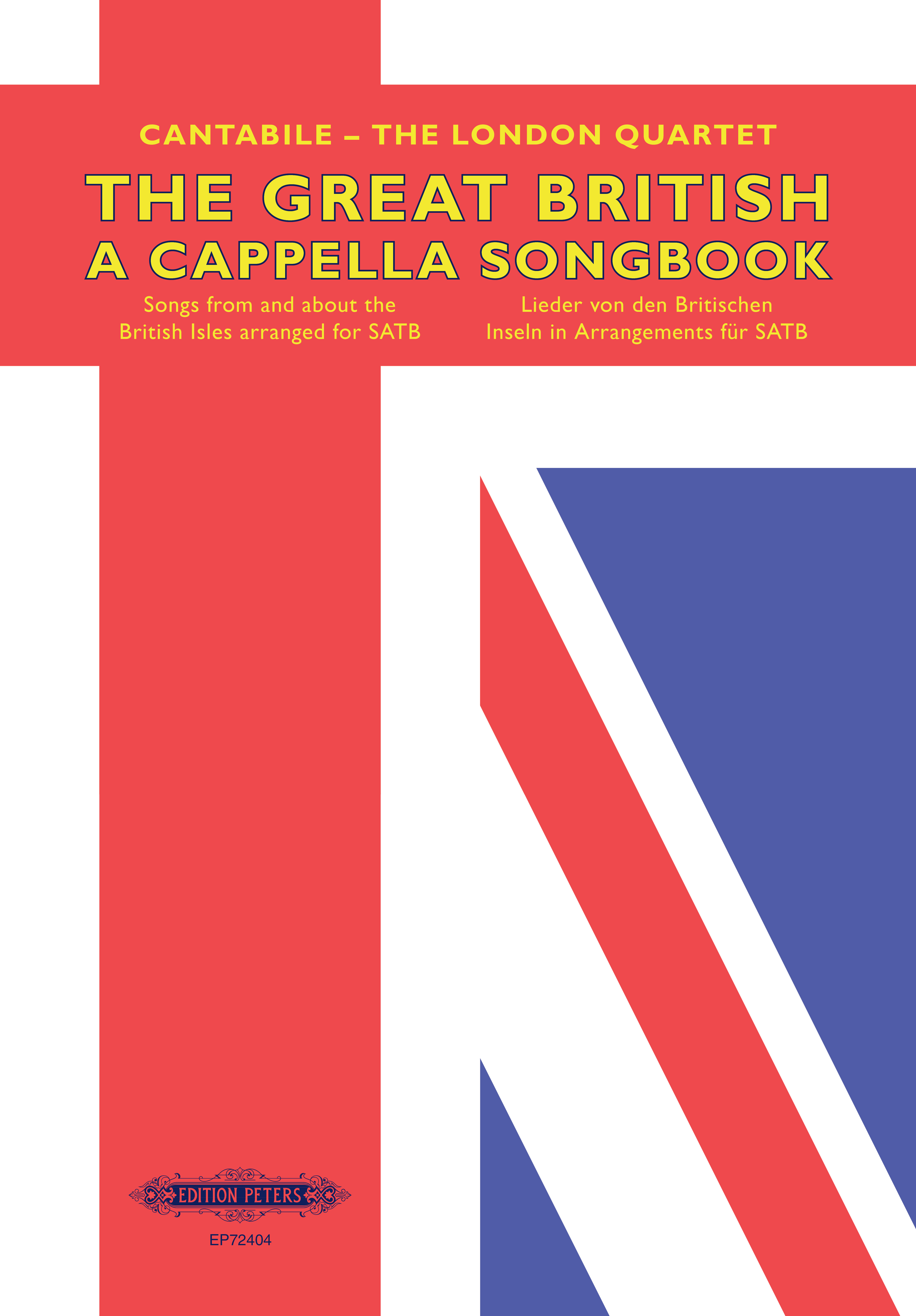 Cantabile The Great British A Cappella Songbook Sheet Music Songbook