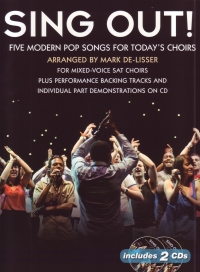 Sing Out 5 Pop Songs For Todays Choirs Bk 3 + Cds Sheet Music Songbook