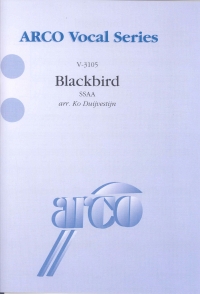 Blackbird The Beatles/duijvestijn Ssaa Sheet Music Songbook
