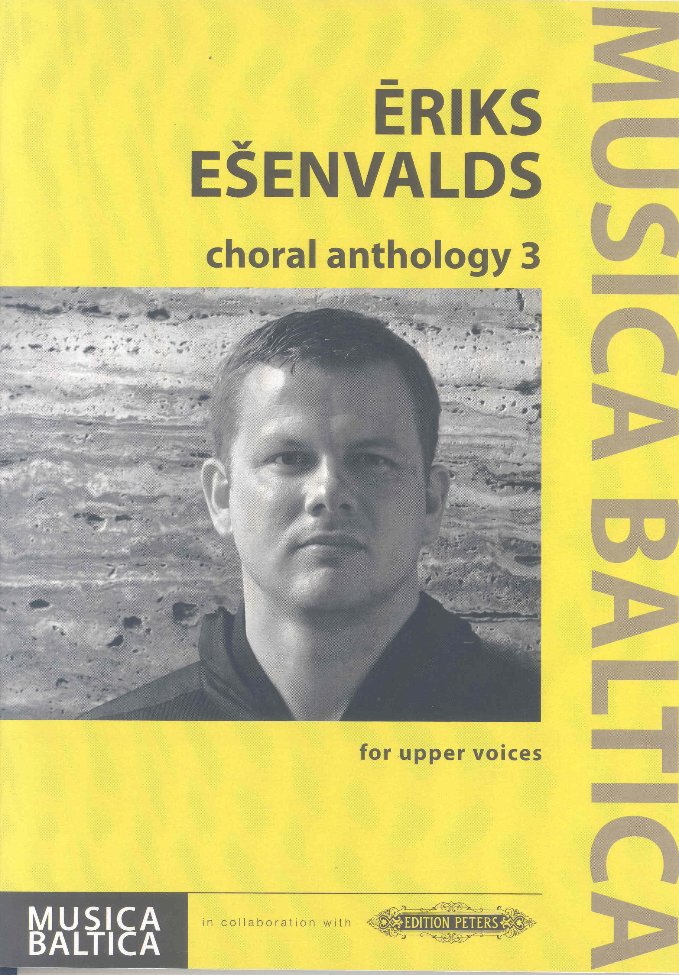 Esenvalds Choral Anthology 3 Upper Voices Sheet Music Songbook