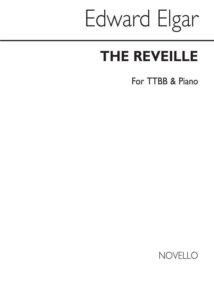Reveille Elgar Ttbb & Piano Sheet Music Songbook