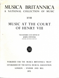Music At The Court Of Henry Viii Sheet Music Songbook