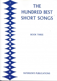 Hundred Best Short Songs Book 3 Sheet Music Songbook