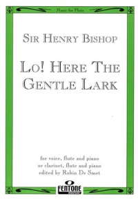 Bishop Lo Here The Gentle Lark Use 239473b Sheet Music Songbook