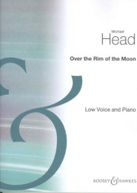 Head Over The Rim Of The Moon Low Voice & Piano Sheet Music Songbook