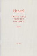 Handel 12 Songs From The Oratorios Soprano Sheet Music Songbook