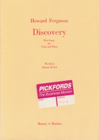 Ferguson Discovery Op13 5 Songs For Voice & Piano Sheet Music Songbook