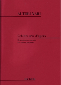 Celebrated Operatic Arias Vol 3 Mezzo Soprano Sheet Music Songbook