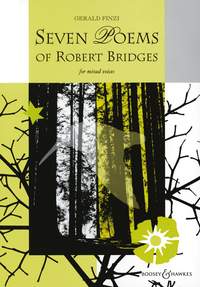 Finzi Seven Poems Of Robert Bridges Op17 Satb Sheet Music Songbook