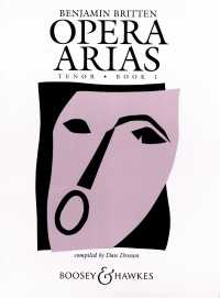 Britten Opera Arias Book 1 Tenor Sheet Music Songbook