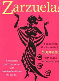 Zarzuela Soprano Voice Piano Accompaniment Sheet Music Songbook