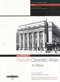 French Operatic Arias Bass Sheet Music Songbook