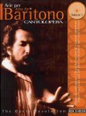 Cantolopera Arias For Baritone Vol 1 Book & Cd Sheet Music Songbook