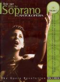 Cantolopera Arias For Soprano Vol 1 Book & Cd Sheet Music Songbook