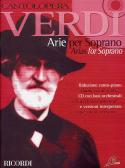 Cantolopera Verdi Arias For Soprano Book & Cd Sheet Music Songbook