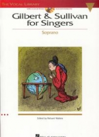 Gilbert & Sullivan For Singers Soprano Bk&audio Sheet Music Songbook