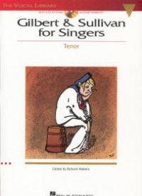 Gilbert & Sullivan For Singers Tenor Book & Cd Sheet Music Songbook