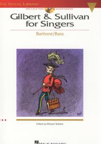 Gilbert & Sullivan For Singers Baritone/bass Bk Cd Sheet Music Songbook